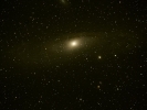 Andromeda-Galaxie (M 31) mit 5.6/500 auf AstroTrac