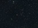 Galaxien (NGC 891) & Galaxiengruppe (Abell 347) im And, markiert