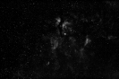 Schmetterlings-Nebel (IC 1318) mit Crescent-Nebel (NGC 6888) im Cyg