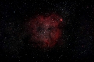Gasnebel (IC 1396) mit offenem Sternhaufen Tr 37 im Cep