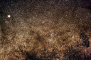 Kugelsternhaufen M 22, offene Sternhaufen M 25 & NGC 6645