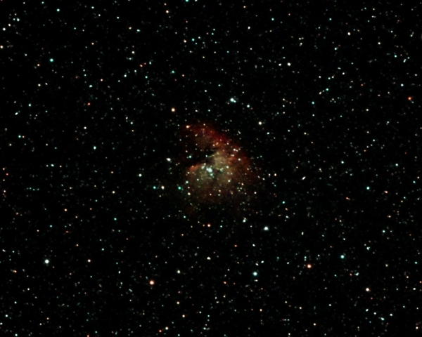 Pacman-Nebel (NGC 281) im Cas