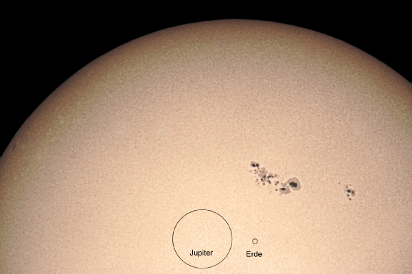Große Sonnenfleckengruppe 9.3.2012